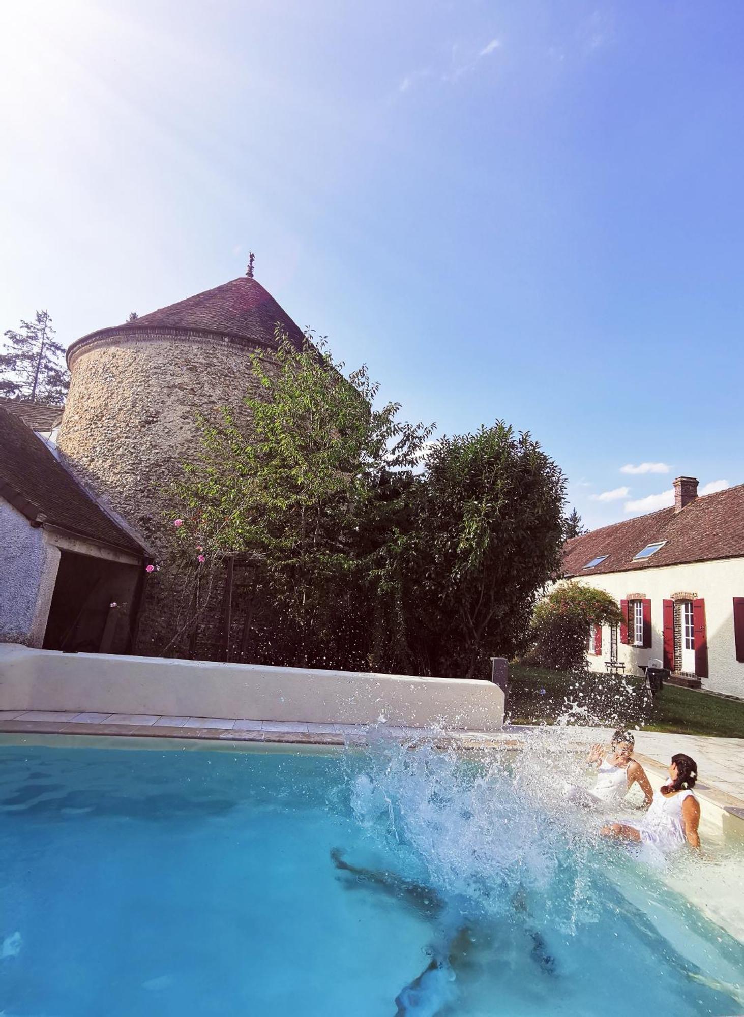 Domaine De Tardais, Ideal Famille Avec Piscine Et Nombreux Loisirs 瑟农什 外观 照片