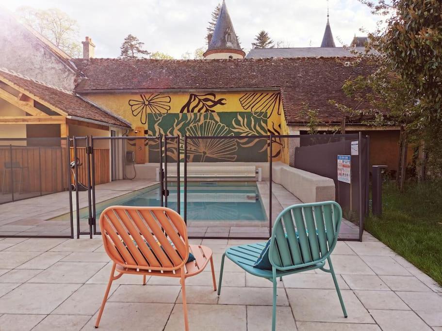 Domaine De Tardais, Ideal Famille Avec Piscine Et Nombreux Loisirs 瑟农什 外观 照片