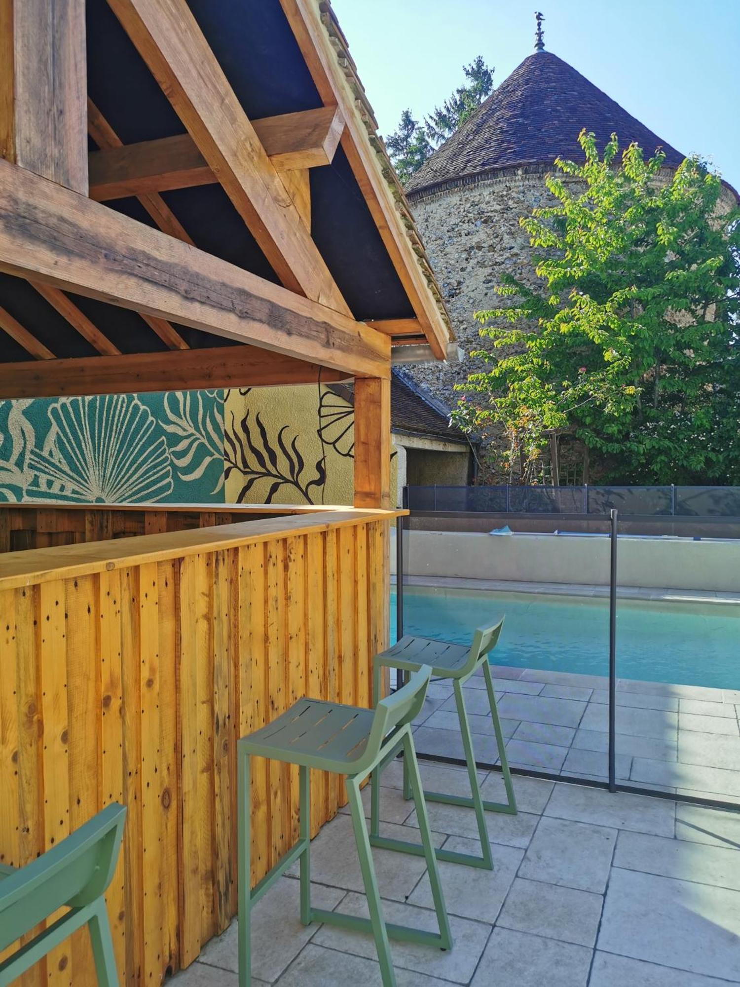 Domaine De Tardais, Ideal Famille Avec Piscine Et Nombreux Loisirs 瑟农什 外观 照片
