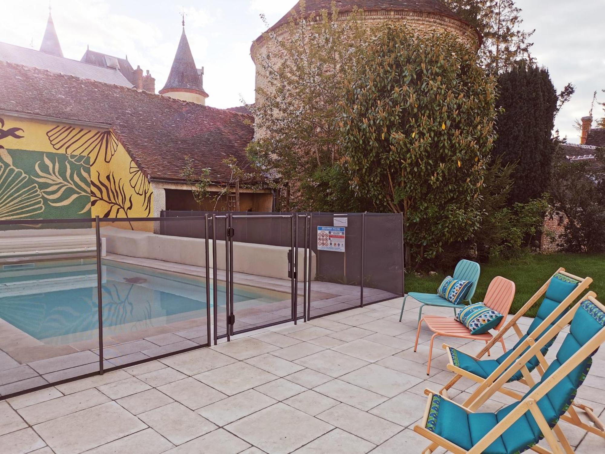 Domaine De Tardais, Ideal Famille Avec Piscine Et Nombreux Loisirs 瑟农什 外观 照片