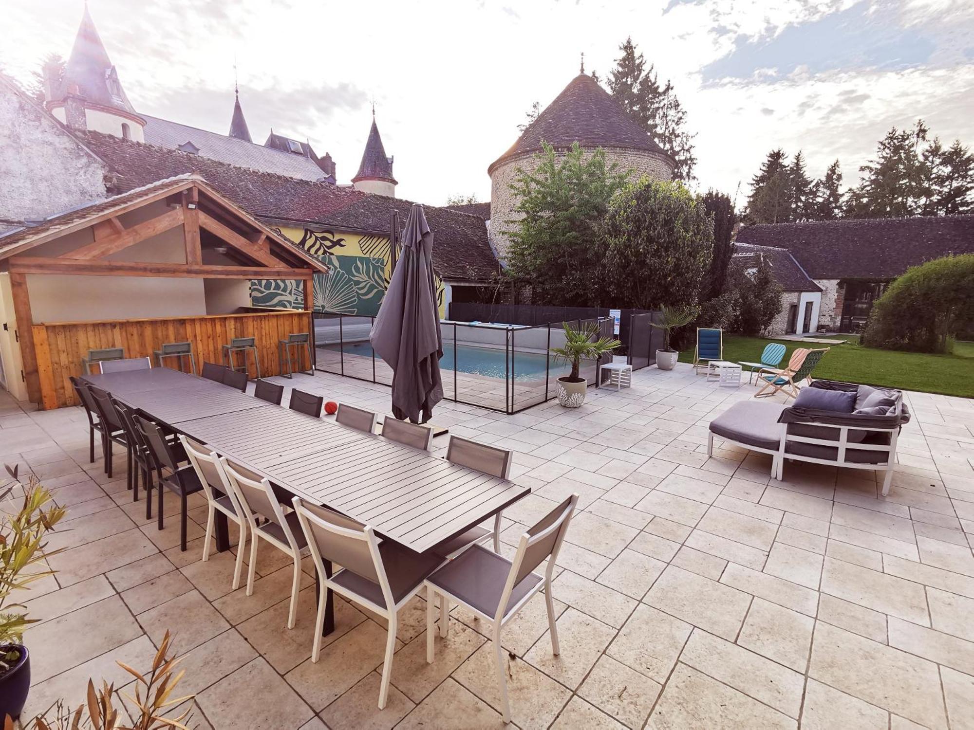 Domaine De Tardais, Ideal Famille Avec Piscine Et Nombreux Loisirs 瑟农什 外观 照片