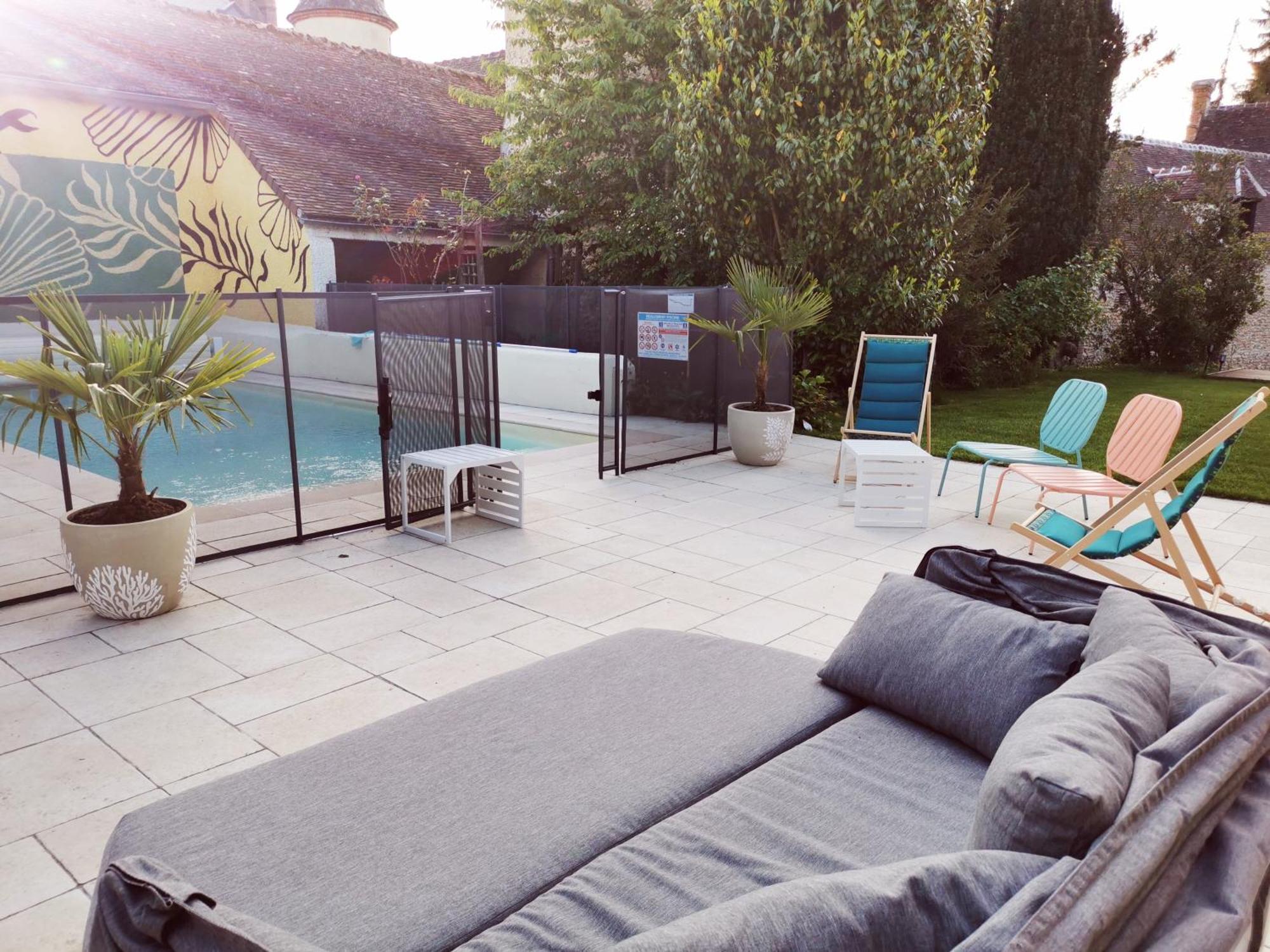 Domaine De Tardais, Ideal Famille Avec Piscine Et Nombreux Loisirs 瑟农什 外观 照片